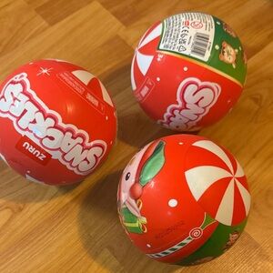 Christmas snackles toy stocking filler gift mystery collection set 3 pc